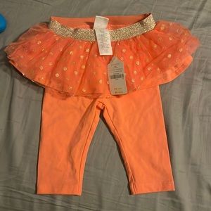 gymboree baby girls tutu with leggings
